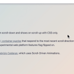 Solved by CSS Scroll State Queries